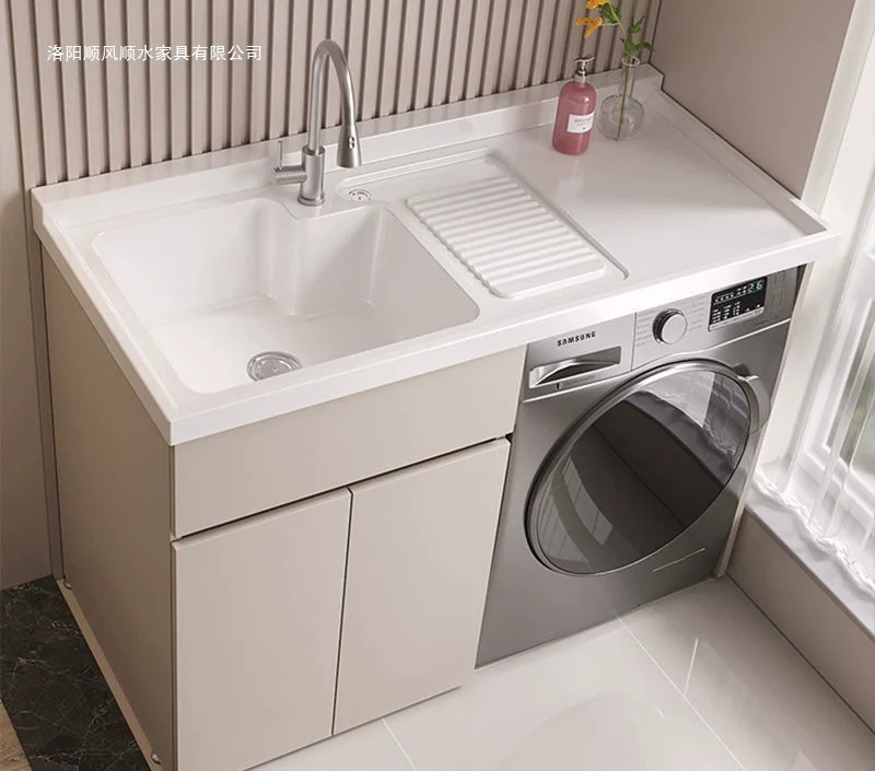 Armoire à linge de balcon en aluminium alvéolé