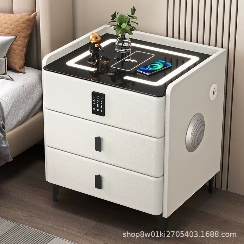 Table de chevet intelligente pour chambre à coucher