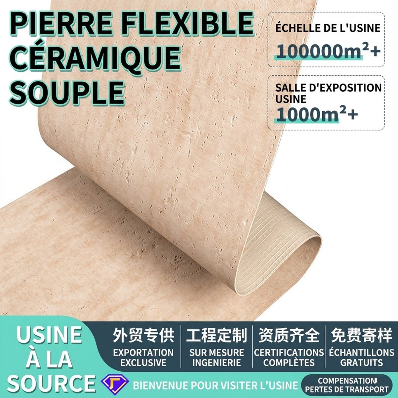 Pierre flexible StarStone Ultra-Mince